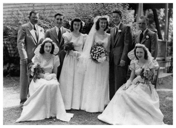 1940 wedding